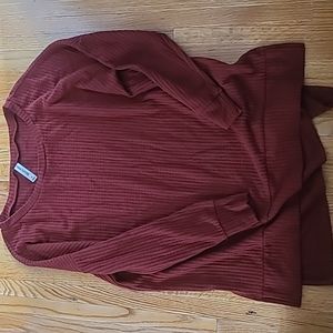 Zenana outfitters thermal waffle knit tunic